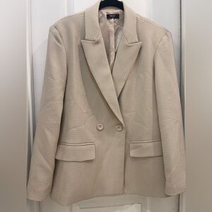Women's Tan Blazer